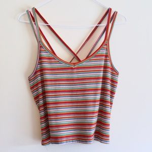 Vintage 90s Rainbow Tank